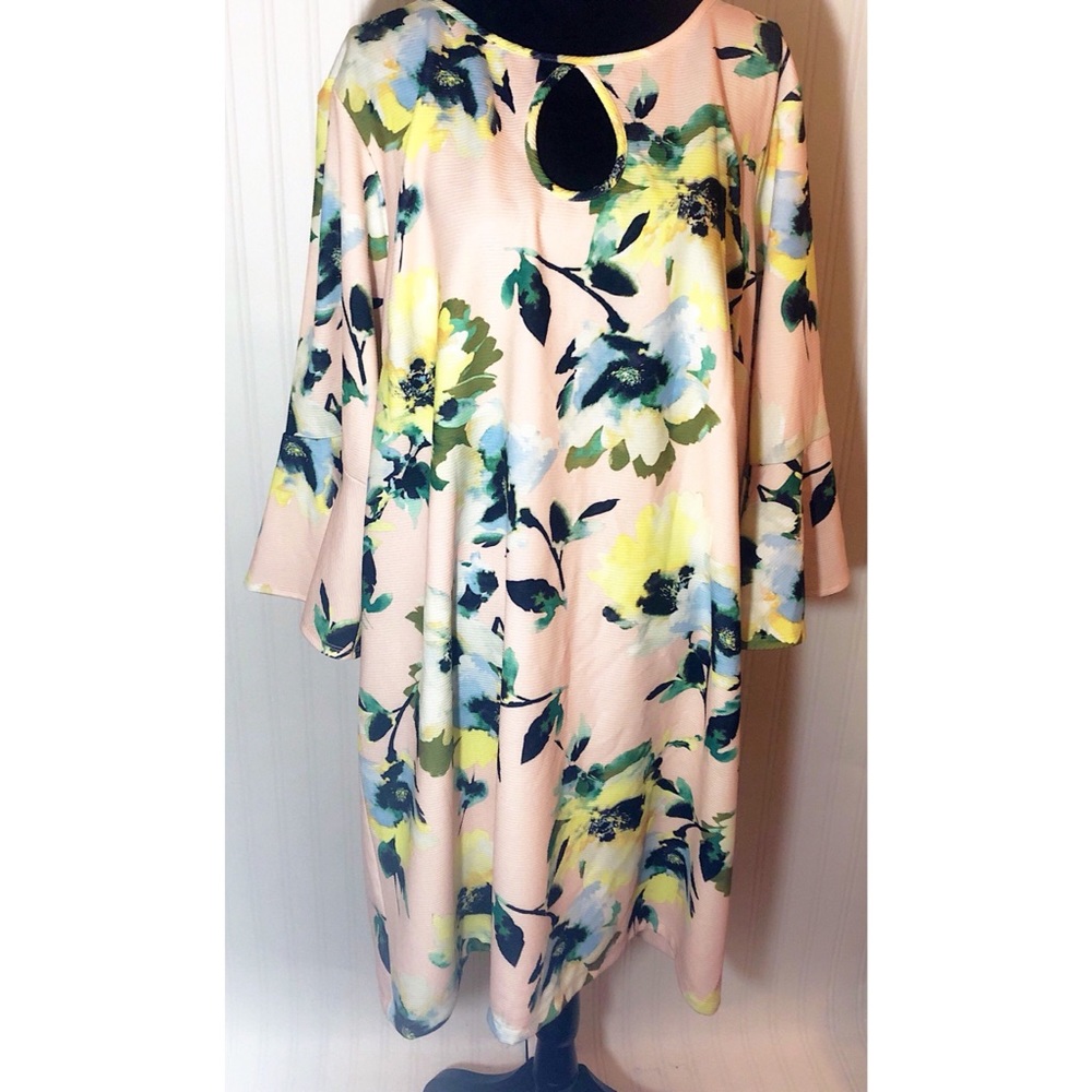 Midi Floral Emma & Michelle Dress Size 3x